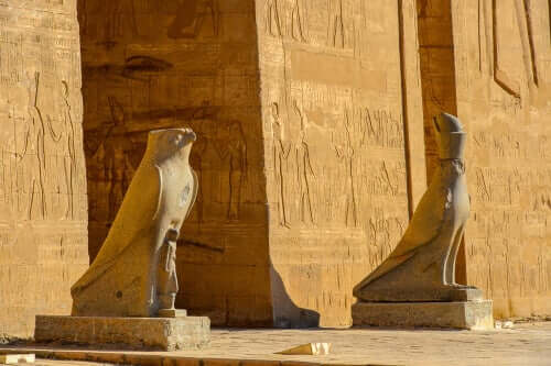 Tempio di Horus in Egitto.