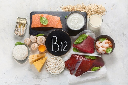 Alimenti con vitamina B12.