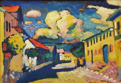 Opera di Kandinsky.