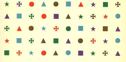 Immagini geometriche e colori.