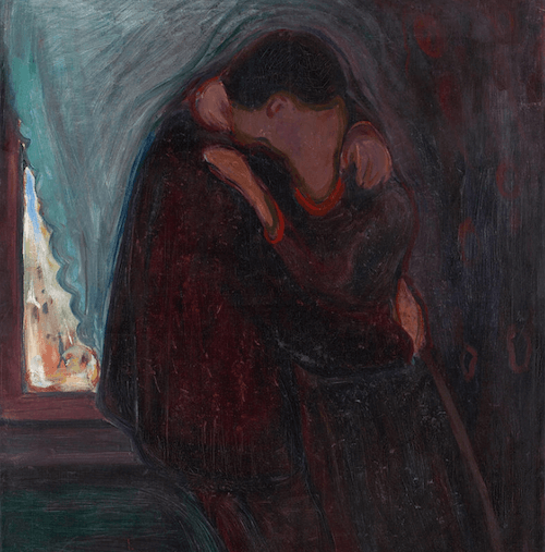Il bacio di Munch.