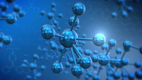 Molecole blu.