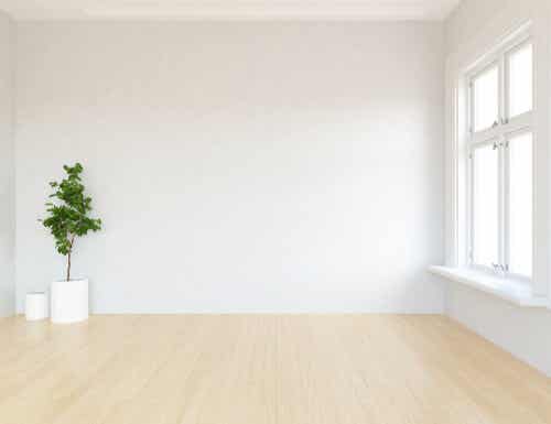 Creare una zona bianca in casa.