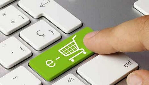Tasto verde per acquisto online.
