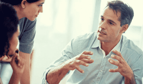 Un gruppo di lavoro.